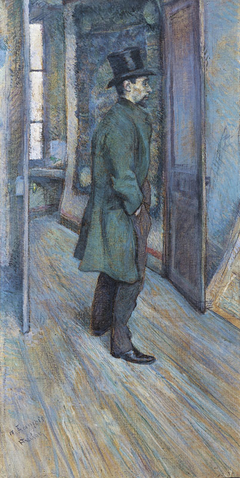 Portrait of François Gauzi by Henri de Toulouse-Lautrec