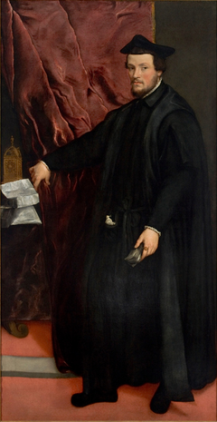 Portrait of Cardinal Cristoforo Madruzzo by Titian