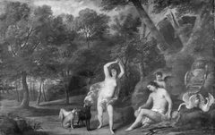 Venus Bewailing the Slain Adonis by Frans Wouters