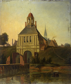View of the Buiten Apoort of Groningen by Sybolt Berghuis