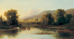 View of the St. Anne's River by Robert S. Duncanson