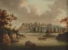 View of Windsor Castle from the River Thames by Jan Peeter Verdussen