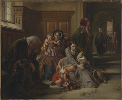 Waiting for the Verdict by Abraham Solomon