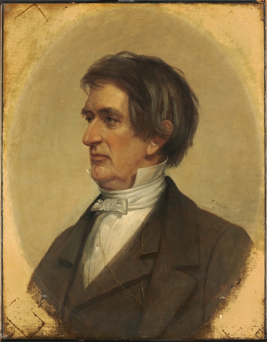 "William H. Seward (1801-1872)" Thomas Hicks - Artwork On USEUM