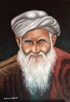 Wise Old Man by Petros S. Papapostolou