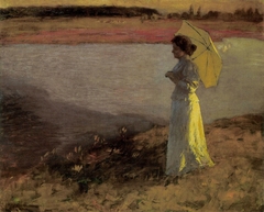 Woman by the Water by Béla Iványi-Grünwald