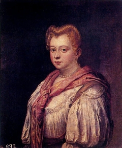 Young Venetian Woman by Domenico Tintoretto