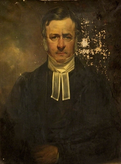 A Portrait of a Reverend, probably a Member of the Blathwayt Family by William Henry F Hutchisson
