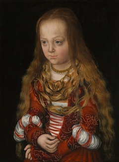 A Princess of Saxony by Lucas Cranach the Elder