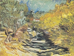 Path in Saint-Remy with Female Figure