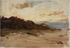 A Sandy Shore with Trees by Nathaniel Hone the Younger