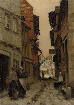 A Street in Normandy by Marie Cazin