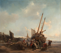 A View on the Coast by Wilhelm Krause