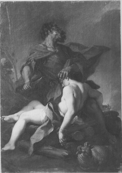 Abraham opfert Isaak by Antonio Balestra
