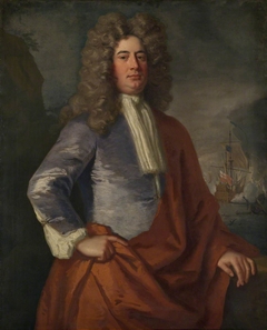 Admiral Matthew Aylmer, 1st Baron Aylmer, (circa 1655-1720) by attributed to Jonathan Richardson