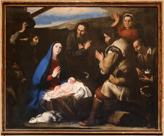 Adoration of the shepherds by Jusepe de Ribera