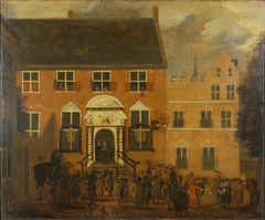 Afkondiging van het nieuwe regeringsregelement te Utrecht in 1674 by Anonymous