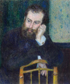 Alfred Sisley by Auguste Renoir