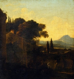 An Italian Landscape by Anonymous