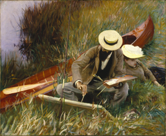 An Out-of-Doors Study by John Singer Sargent