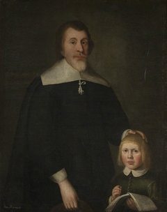 An Unknown Man and a Boy (formerly said to be Sir Henry Arundell Bedingfeld, 3rd Bt (1689-1760) as a Boy with his Tutor Thomas Marwood (d.1718)) by Anonymous