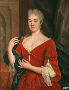 Anna Elisabeth Boogaert van Beloys (1688-1725). Eerste Echtgenote van Meynard Merens by Harmen Serin