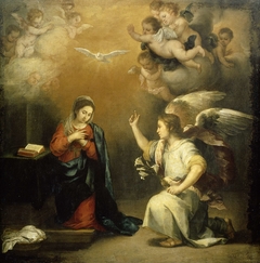Annunciation to the Virgin by Bartolomé Esteban Murillo
