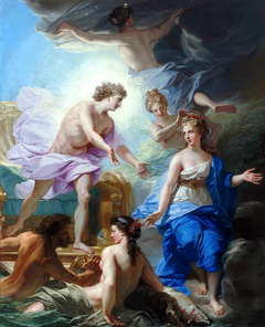 Apollo and Thetis by Jean Jouvenet