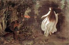 Apparition in the Woods by Moritz von Schwind