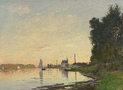 Argenteuil, Late Afternoon by Claude Monet