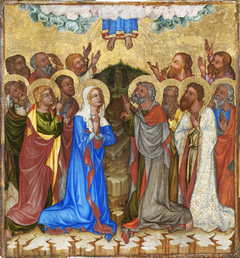 Ascension of Christ by Master of Vyšší Brod