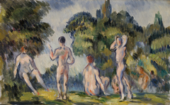 Bathers by Paul Cézanne