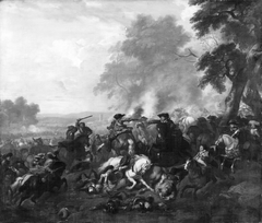 Battle Scene by Jan van Huchtenburgh