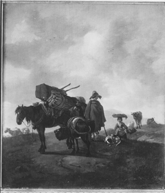 Beladene Pferde by Willem Romeyn