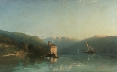 Castle of Chillon, Lake Geneva by James Francis Danby