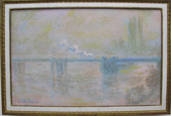 Charing Cross Bridge (overcast day), 1900 by Claude Monet