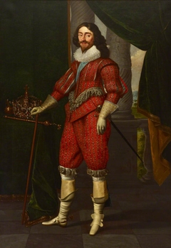 Charles I, 1600-49 King of Great Britain and Ireland by Daniël Mijtens