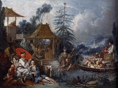 Chinese Fishing by François Boucher