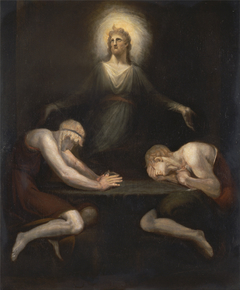 Christ Disappearing at Emmau by Johann Heinrich Füssli