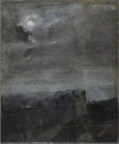 Crépuscule, effet de lune by Jean-Baptiste Carpeaux