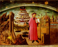 Dante and His Poem by Domenico di Michelino