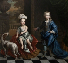 David Colyear, Viscount Milsington (1698-1728/9) and his Brother Charles Colyear, 2nd Earl of Portmore (1700-1785) by Anonymous