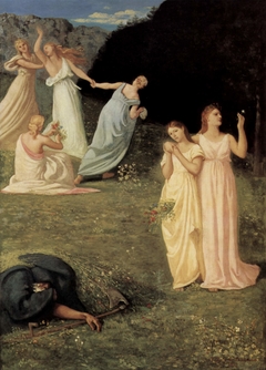 Death and the Maidens by Pierre Puvis de Chavannes