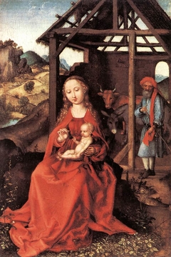 Die Heilige Familie by Martin Schongauer