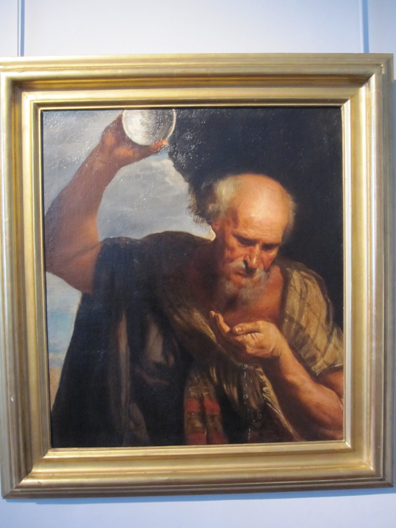 Diogenes drinks
