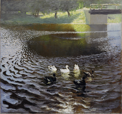Ducks by Johann Walter-Kurau