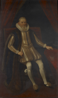 Edward La Zouche, Eleventh Baron Zouche of Harringworth (ca 1556-1625) by Attributed to Daniel Mytens