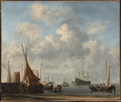 Entrance to a Dutch Port by Willem van de Velde the Younger