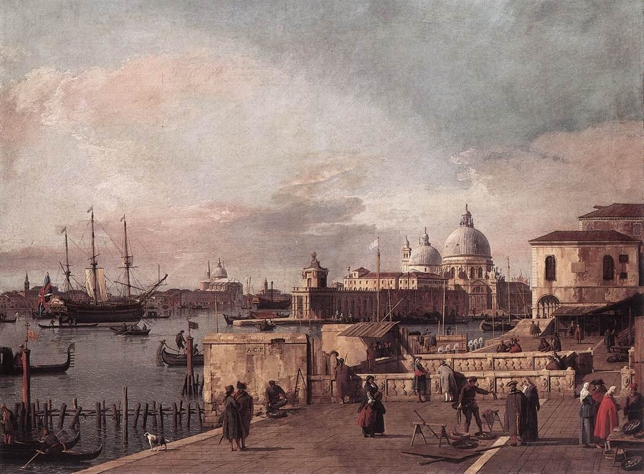Entrance to the Grand Canal from the Molo, Venice