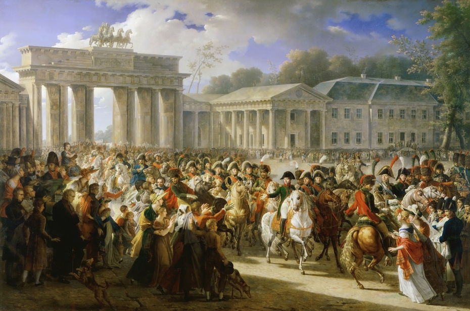 Entry of Napoleon I into Berlin, 27th October 1806